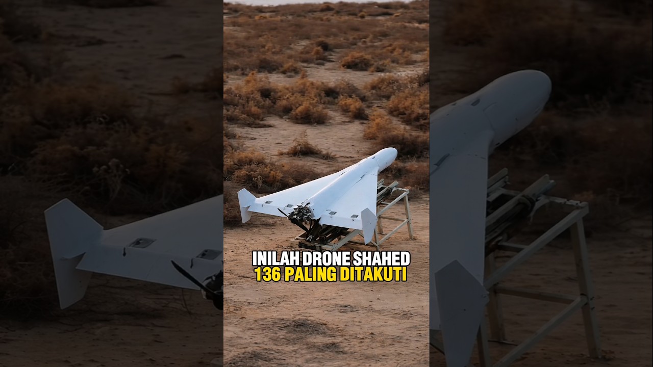 Drone Shahed 136 paling ditakuti! 🚀😨