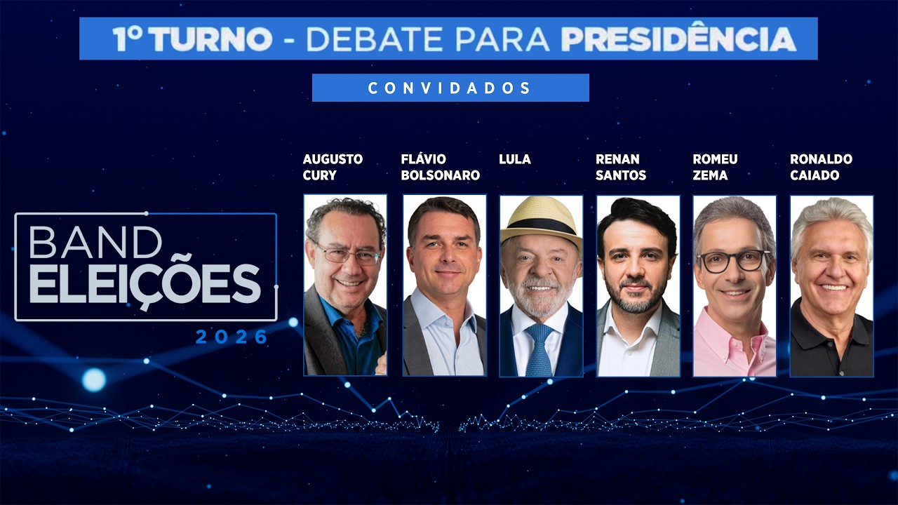 DEBATE PRESIDENCIAL 2026 NA BAND | 23/08/2026
