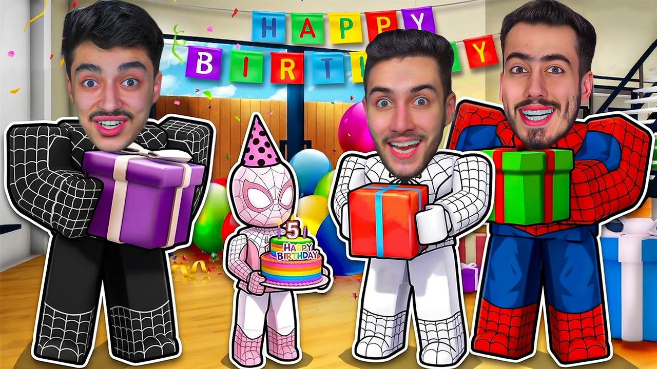 فاجئنا بنتنا فاطمة وسوينالها عيد ميلاد 🔥🥳 (ماب البيوت #5) !! Roblox