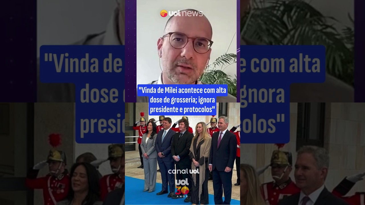 "Vinda de Milei acontece com alta dose de grosseria; ignora presidente e protocolos''