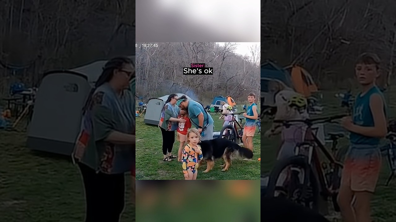 Biker Can’t Forgive Himself After Bumping into a Little Girl…