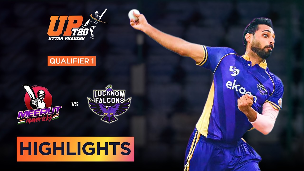 Meerut Mavericks vs Lucknow Falcons | Match Highlights | #UPT20 2026