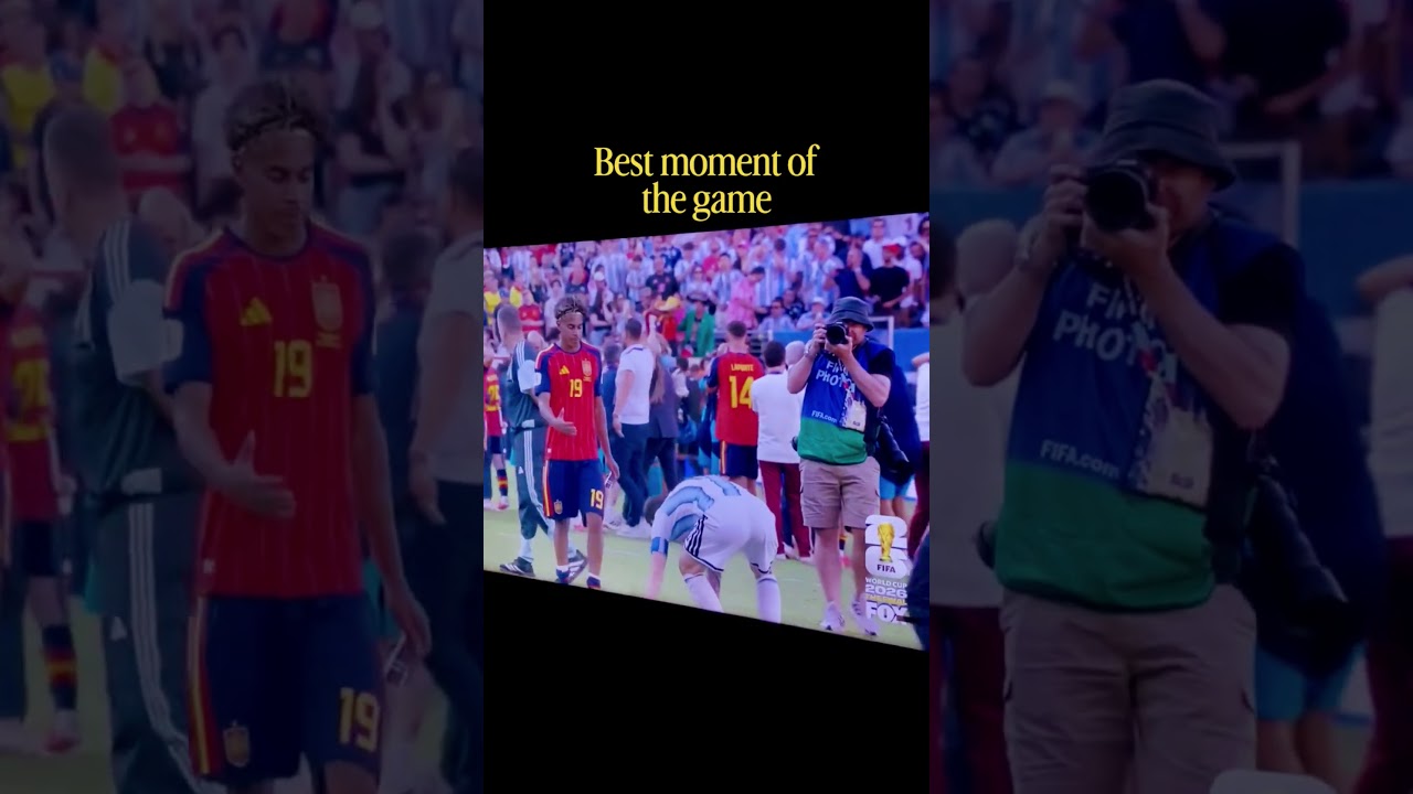 Argentina x Spain 🇦🇷x🇪🇸 | Messi and Yamal ❤️ #Argentinavsspain