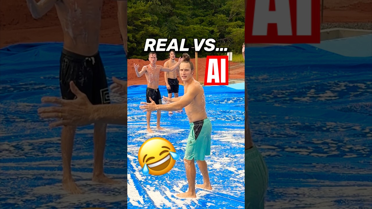REAL VS AI 😂