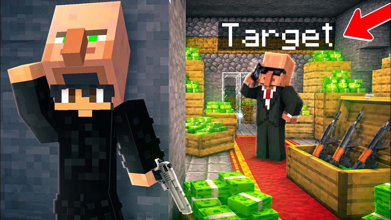 I Become a SECRET SPY to Kill this MAFIA in Minecraft..