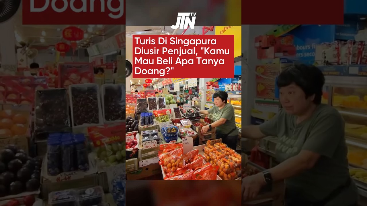 Viral! Turis Di Singapura Diusir Penjual, "Kamu Mau Beli Apa Tanya Doang?"