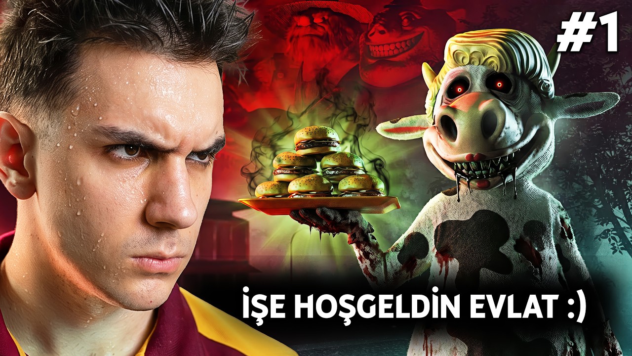 BU VİDEO SANA DOSTUM... | Happy's Humble Burger Farm 1.Bölüm