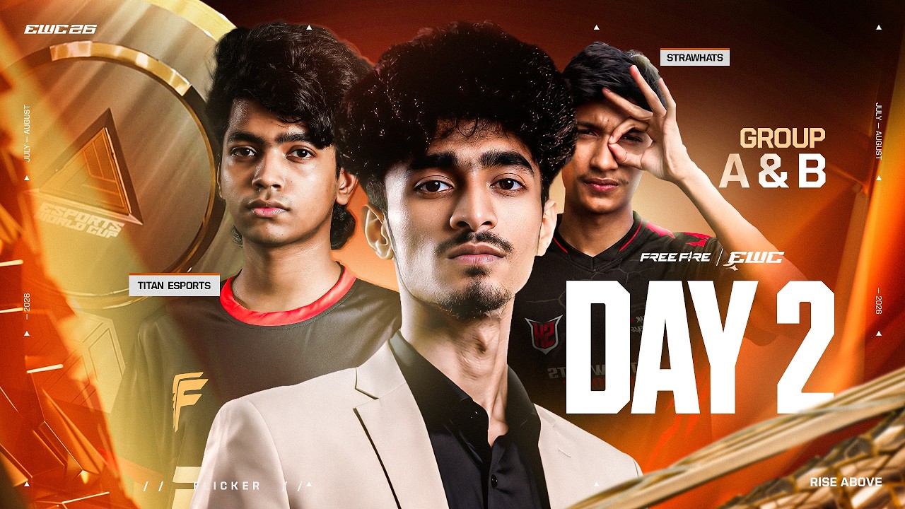 EWC 2026 – Garena Free Fire – Last Day for Bangladesh 🔥Watch Party with Flicker!