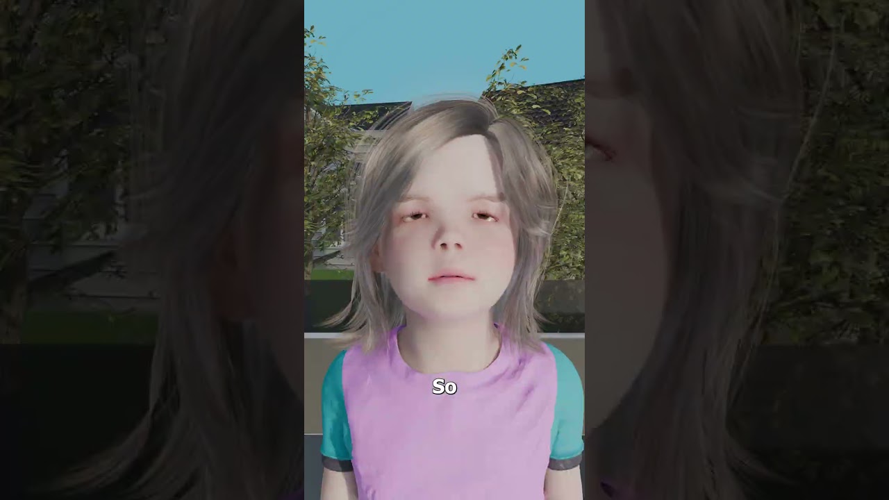 The Girl Who Was Born Unable To Blink 😳