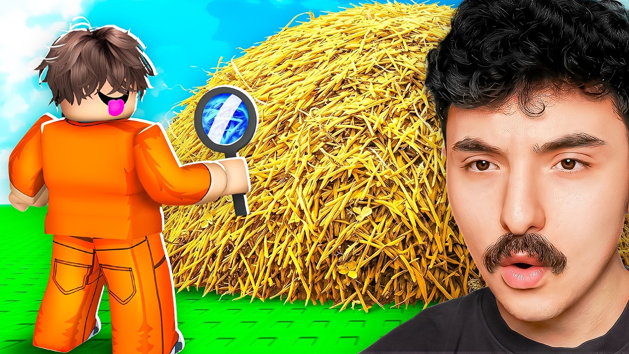 ربلوكس ابحث عن ابره في كومة قش ! Find the needle