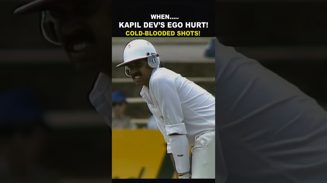 Kapil Dev Cold blooded shots: Epic reply to Hughes - #short #crickethighlights #cricket #cricketfans
