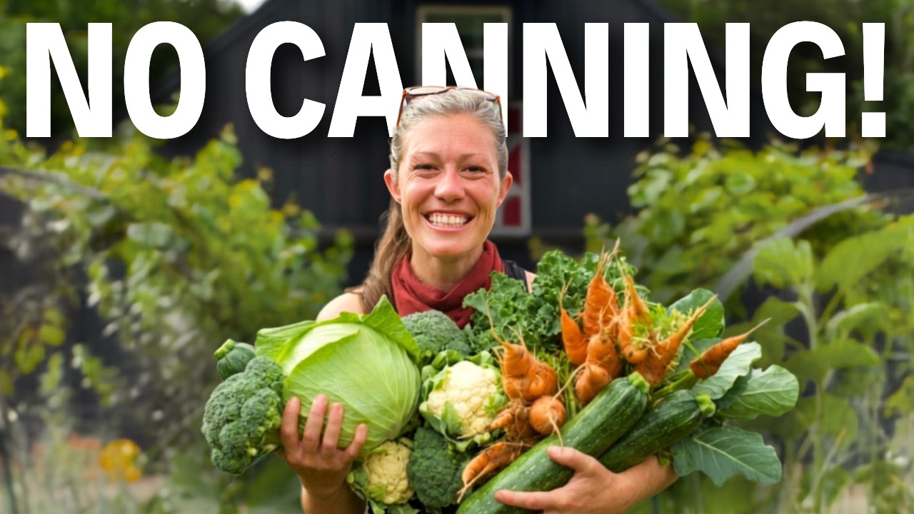 The Lazy Gardener’s Guide to NOT Wasting Your Harvest (15 Easy Tips!)