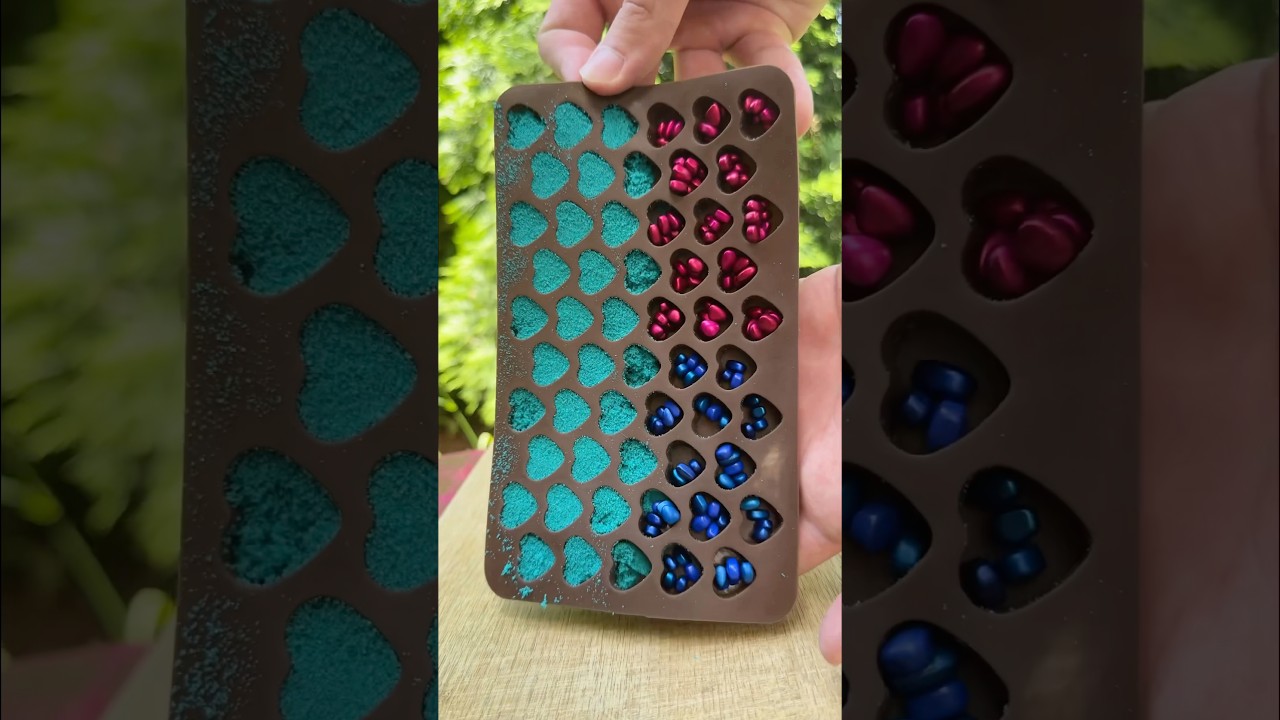 A Simple and Beautiful Video Showing the Process of Creating💖from Clay #asmr #satisfying #diy