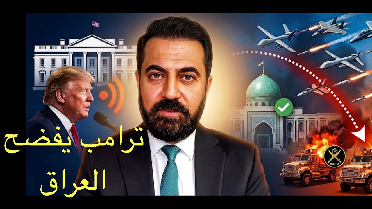 ترامب يفضح العراق 