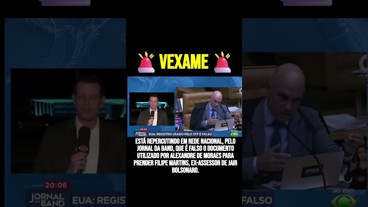 Jornalista REPERCUTEM que documento usado por MORAES pra prender Bolsonarista é FALSO!