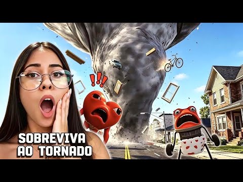 SOBREVIVA AO TORNADO NO ROBLOX 😱 (NÃO CHORAXX)