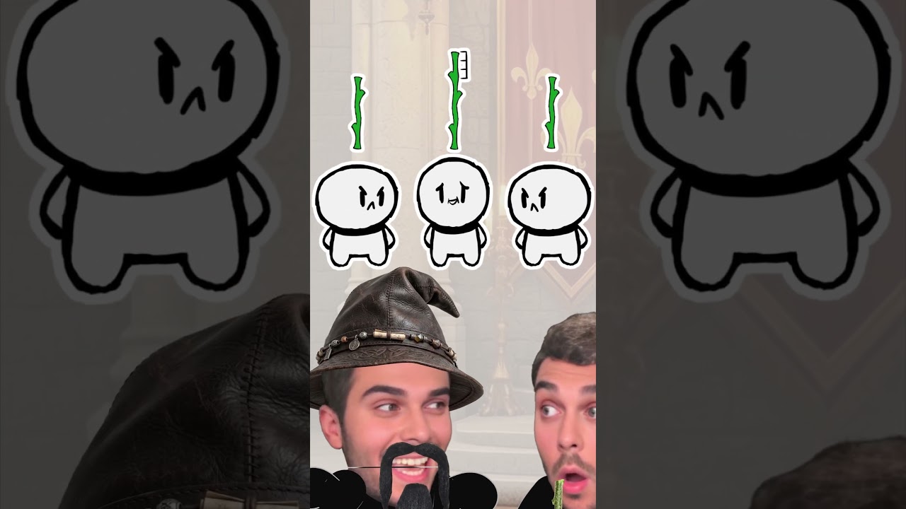 O rei e as três varetas 🤔