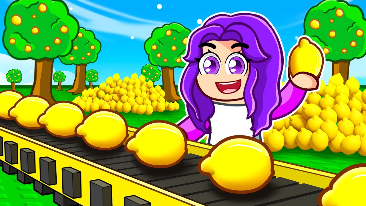 Lia Roblox'ta LİMON Satmaya Başladı!