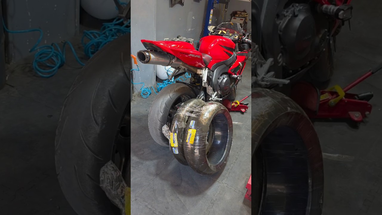 غيرت فردين كوتش جديد ❤️ كينج تاير #honda #followers #bikelife #cbr1000rr #egypt