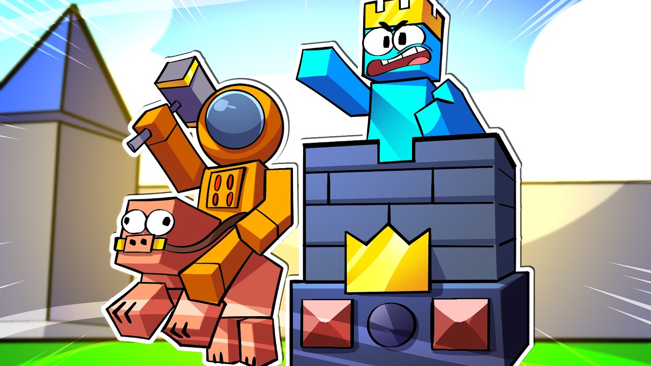 Entrei no Servidor de Clash Royale no Minecraft!