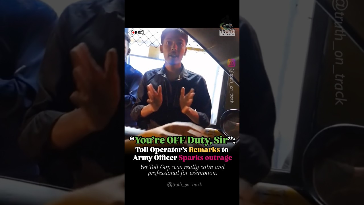 Army Officer Faces Toll Confusion Despite Exemption Rules, Sparks Nationwide Debate
