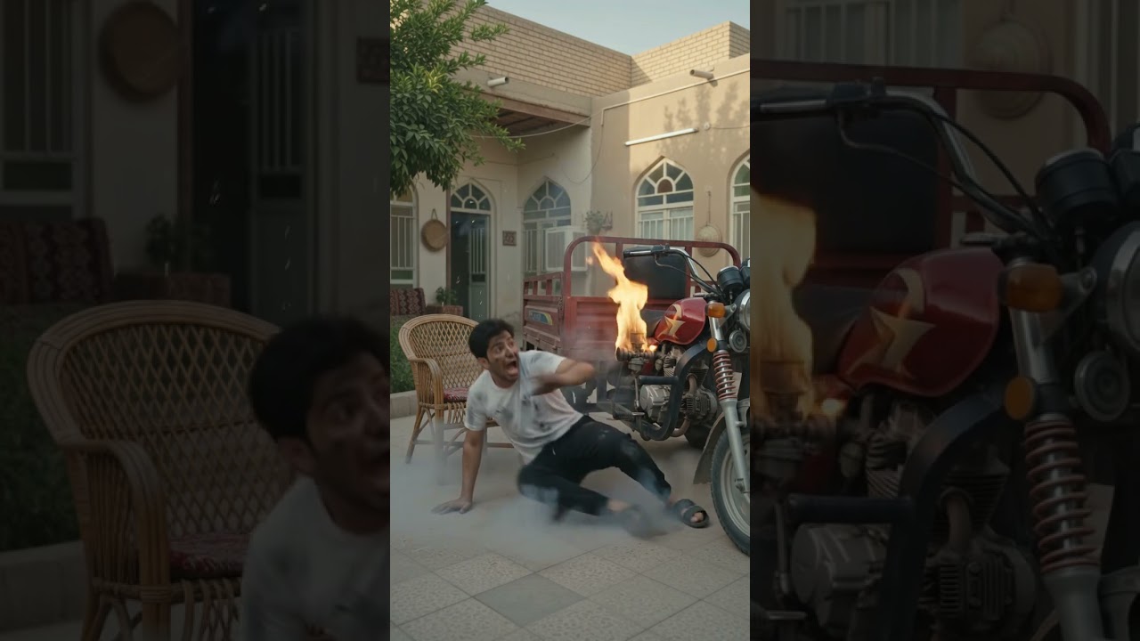 ستوتة أبو جاسم.. وشاي الكعك بالنار 😂🔥