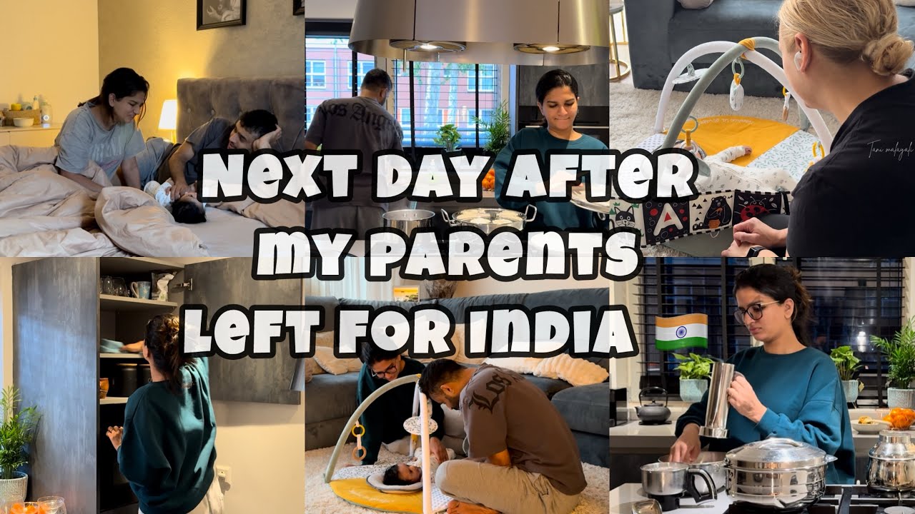 The Next day after my parents left to India | A Day in my life | Adjusting to new routine