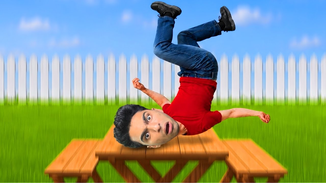 تحربه لعبه باركور عشرائيه مشهوره جدا علي الموبيل اللعبه فصلتني ضحك حرفيا😂(تكسير عظام 🦴)😱 | Swag Flip