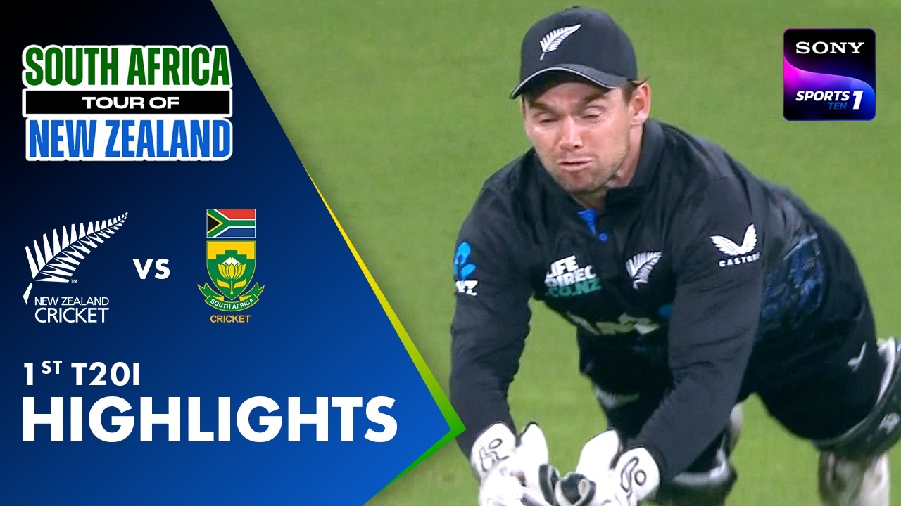 NZ vs SA | 1st T20I | Highlights | South Africa Tour of New Zealand 2026