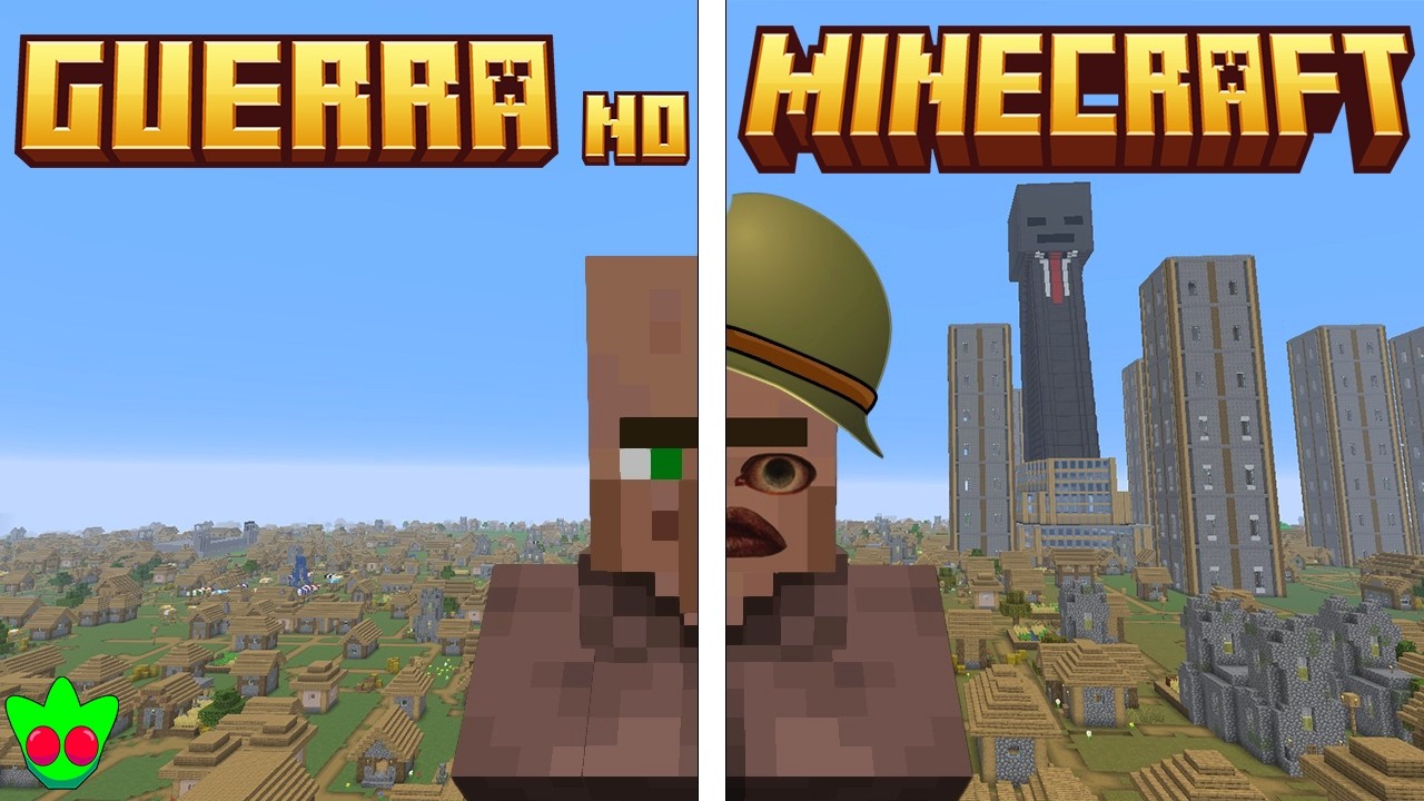 Comecei uma GUERRA no MINECRAFT | Seawatt Gaming (Dublado)