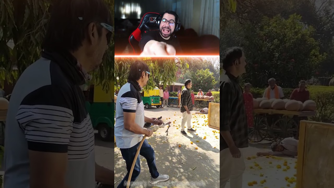 التقنيات المستخدمة بالافلام الهندية 😂