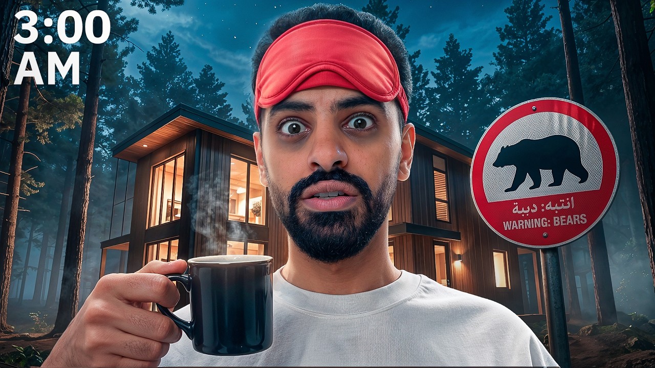 كشتة في غابات أمريكا اخر الليل ! 🇺🇸🌳