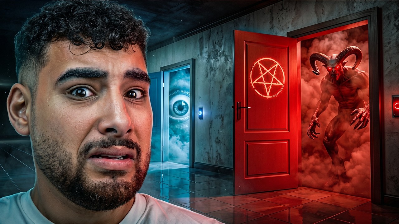 هيكا محبوس في غرفه بها بابين ورا كل باب فوبيا😱☠️
