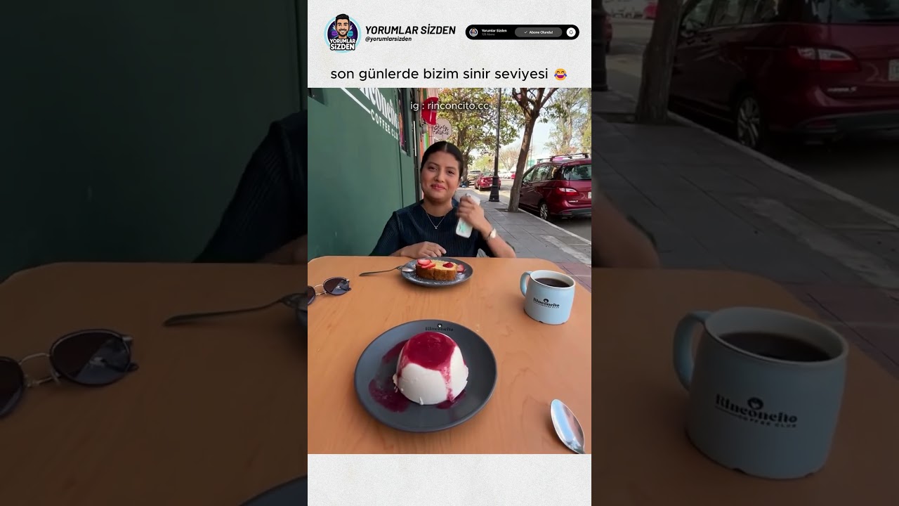 çok sakin kaldı 😂 @rinconcito.cc