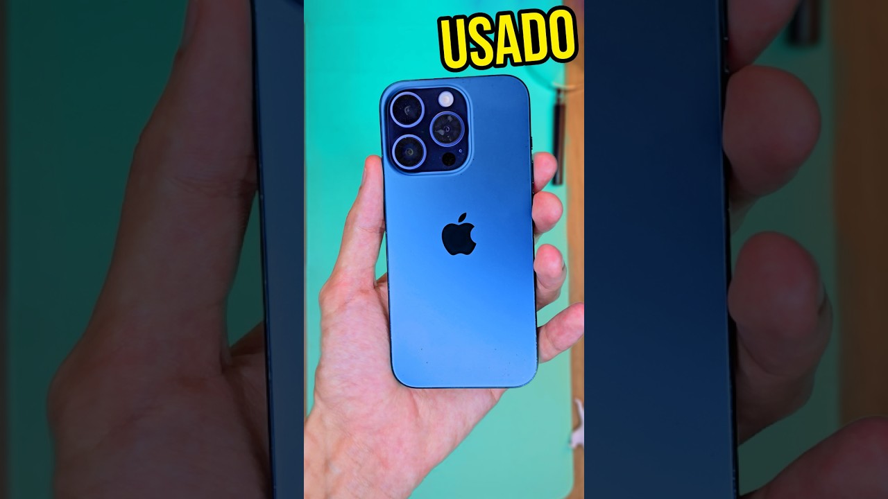 Testando iPhone 15 Pro Usado mais barato - Mike Fantastico