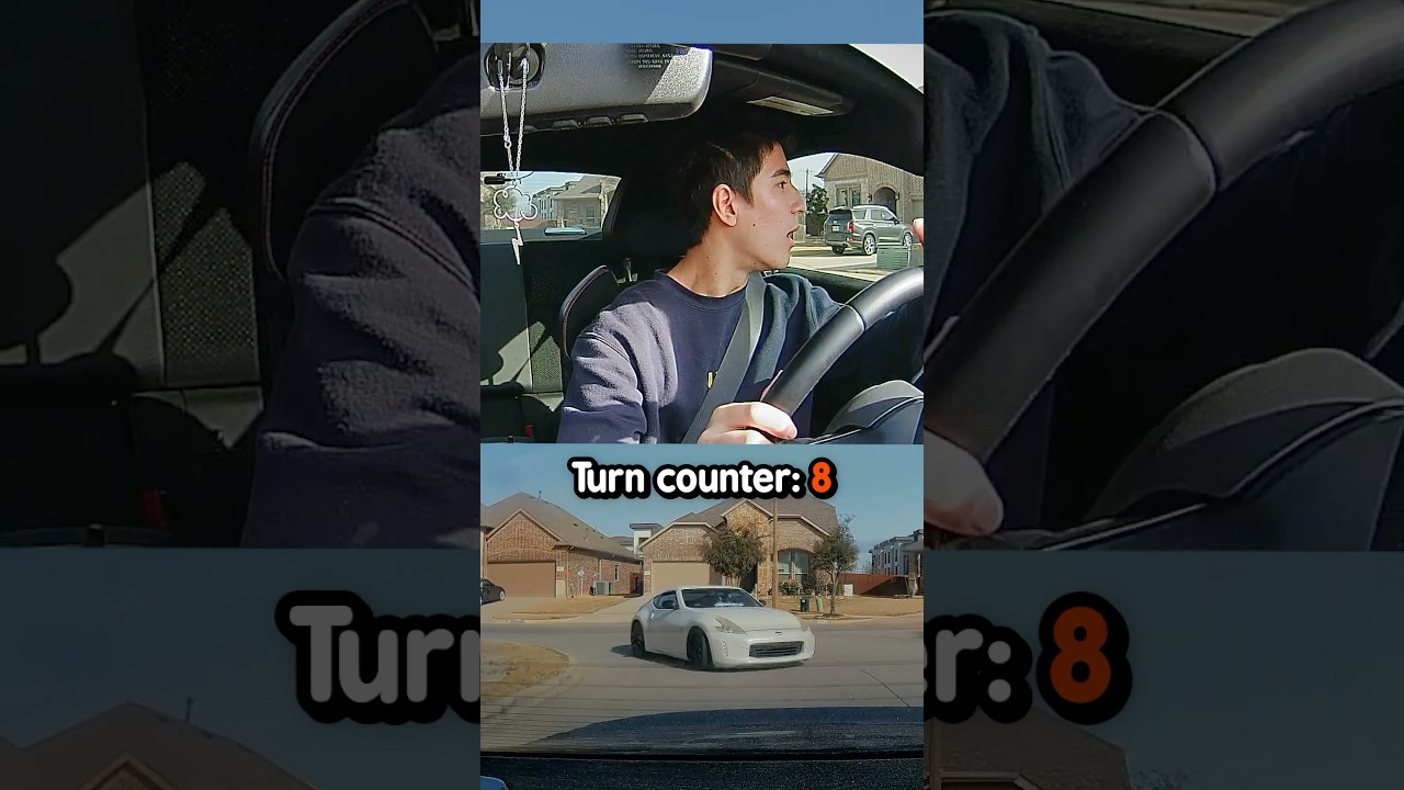 ROAD RAGER CHASES ME FOR 5 MILES! #shorts #carshorts #cars #brz #370z