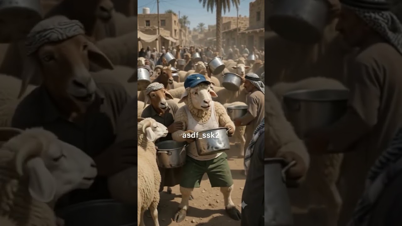 ابو الصوف يدور قيمه وتمن😂❤️🐏