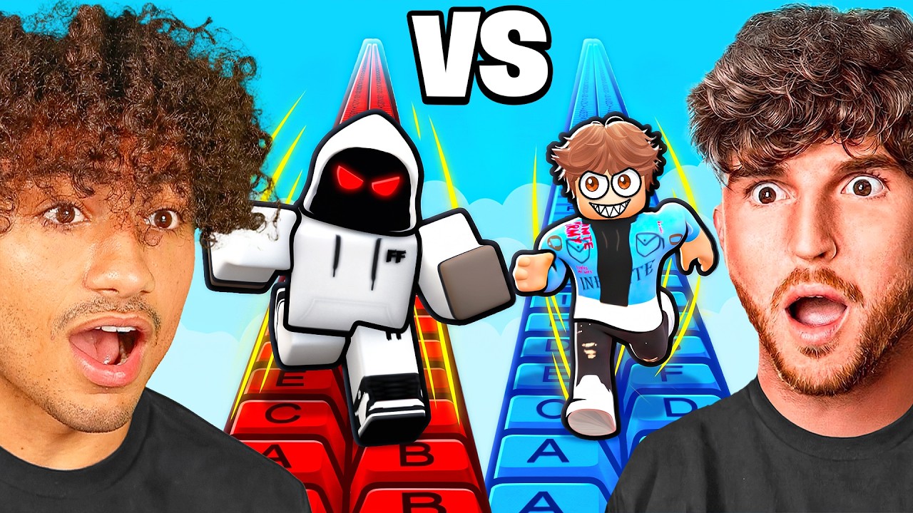ROBLOX ESCAPE KEYBOARD ESCAPE RACE..
