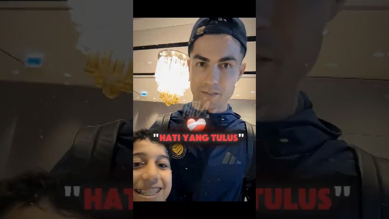 Ronaldo Selalu Menghormati Para Penggemarnya 😍🔥