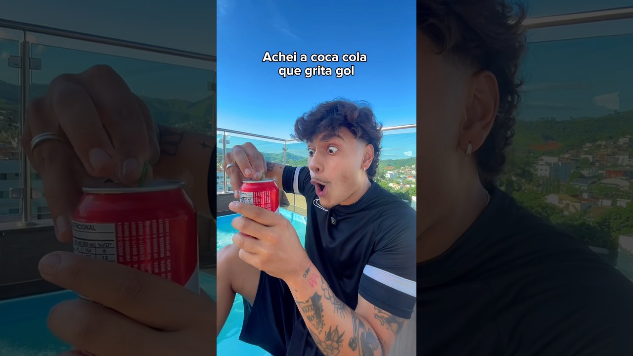 Achei a coca que grita gol 😱