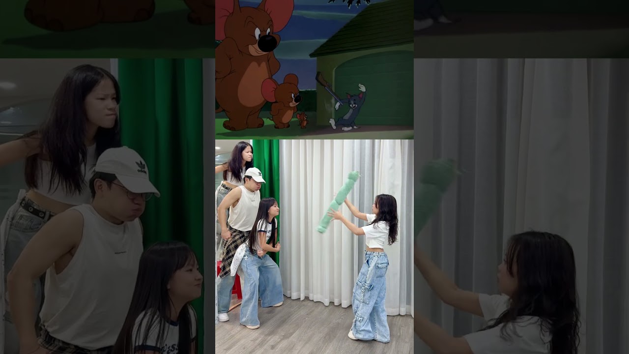 Tom and Jerry Cover 😂🐱🐭🔥 | Follow Me #trending #funny #cartoon