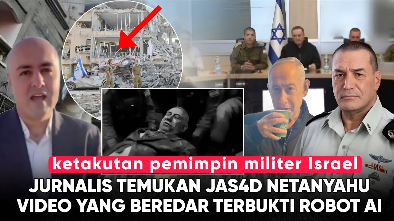 Jurnalis India Tunjukan Lokasi J4sad Netanyahu! Panglima Perang Israel GELISAH” Trump Makin Stress