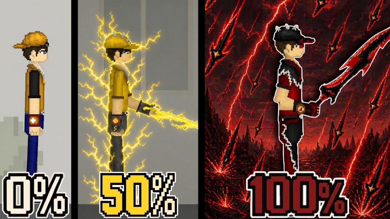 Aku 100% BOBOIBOY HALILINTAR di Melon Sandbox