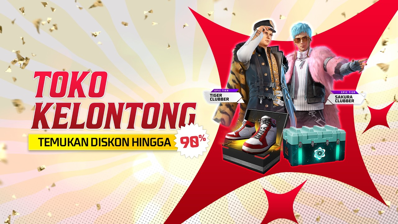 Diskon Kilat Item FF Hingga 90%! Dapatkan Hanya di TOKO KELONTONG RAMADAN
