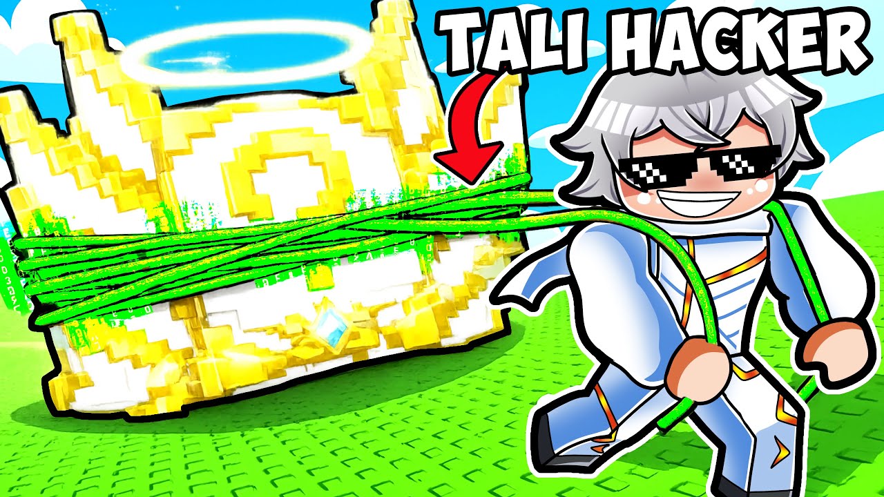 Aku Jadi HACKER di Pull a Lucky Block Demi BRAINROT PALING OVERPOWERED!