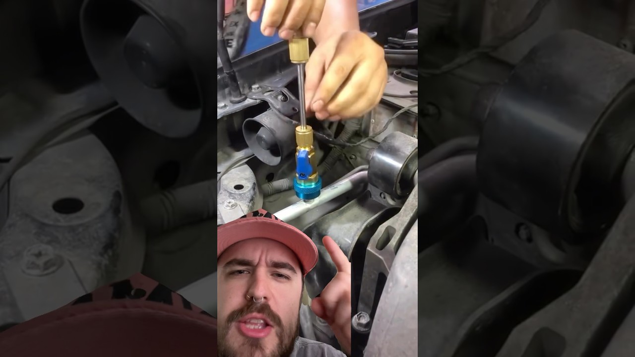 Genius A/C system tool #car #cars #drift #drifting #motorsport #mechnic #offroad
