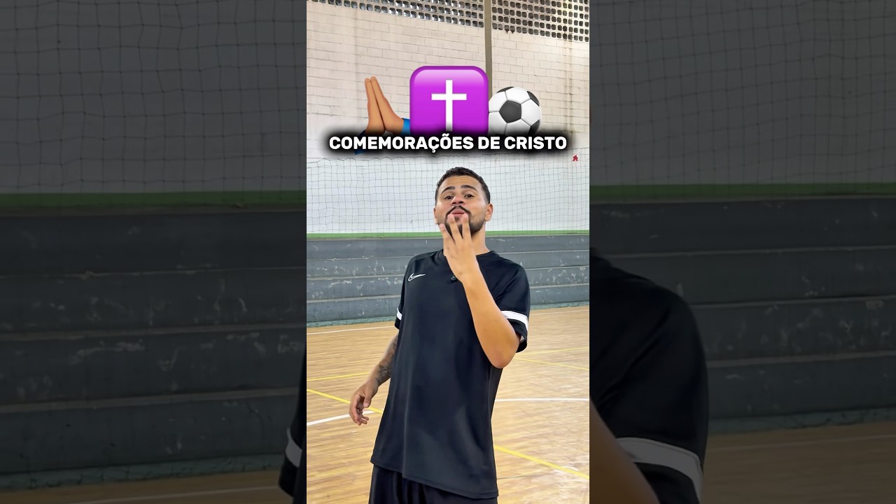 Comemorações cristã #futebol #shorts