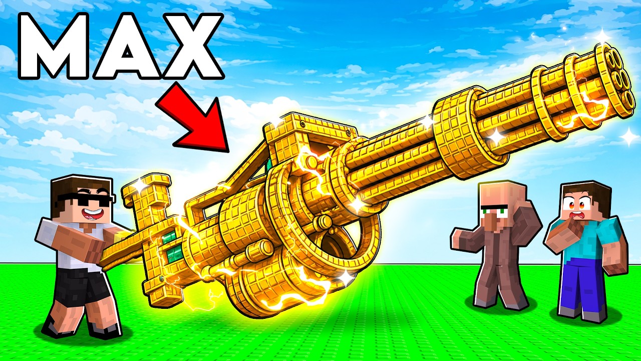 Pretending to be Noob then Used my SECRET GUN in Roblox..