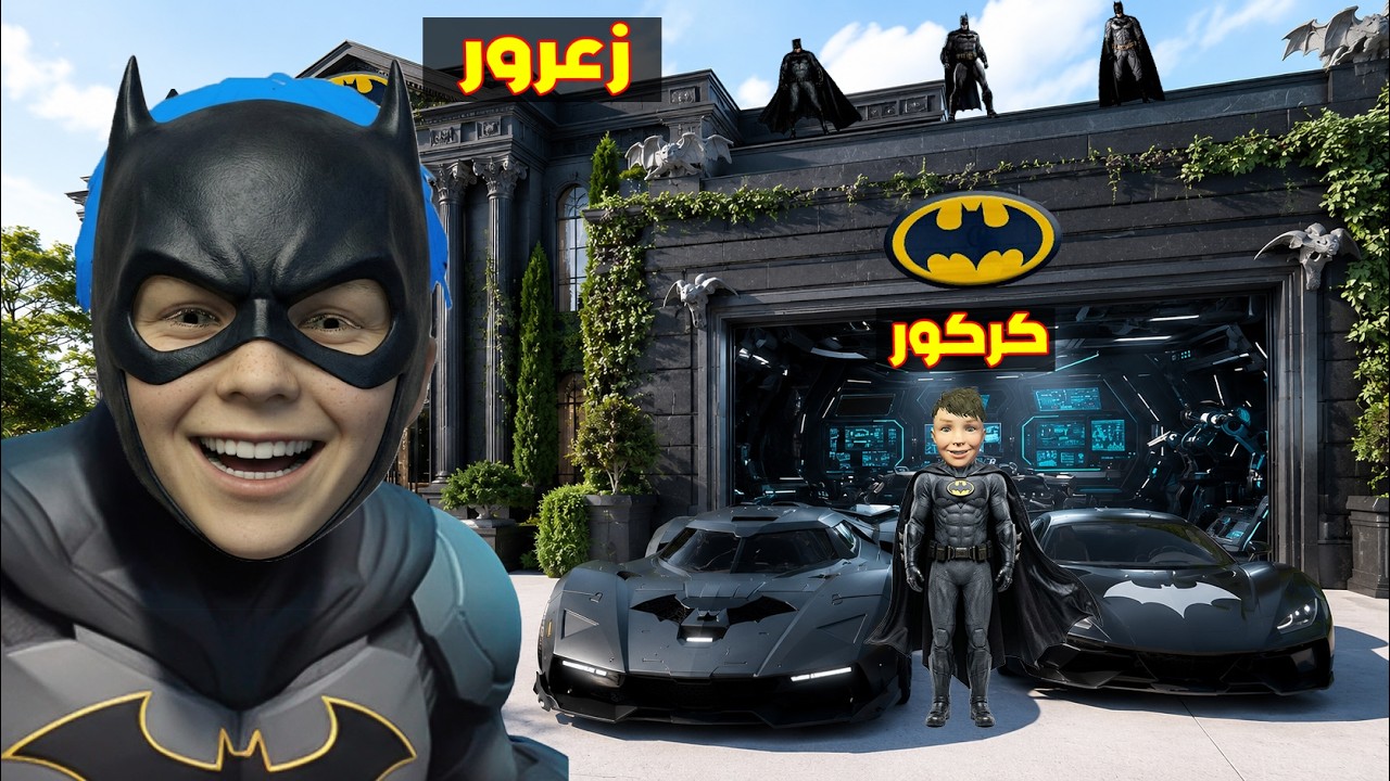 فلم قراند : زعرور باتمان يبني افضل منزل ابطال خارقين في العالم ( كركور الخارق ) 🔥😂