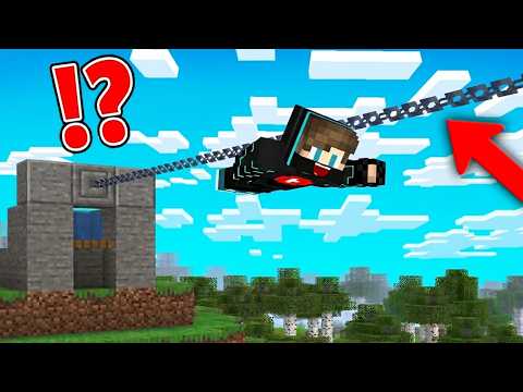 ماين كرافت الحرب الأخيرة #5 : صنعت حبل للتنقل ولكن صرت سوبرمان !!؟ 😱🔥